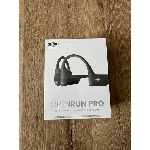 SHOKZ OpenRun Pro Black S810 骨伝導イヤホン 未使用 Shokz 骨伝導